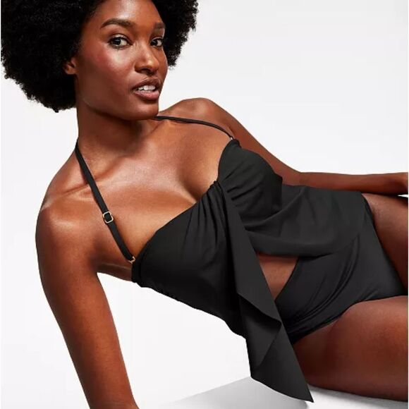 Vince Camuto Draped Tankini Top sz Sm - Picture 4 of 15